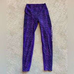 NWOT Peloton Ally Love Cheetah Print Leggings - Size Small
